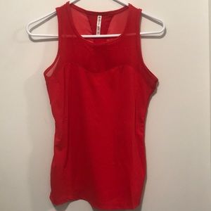 fablectics tank top (red)